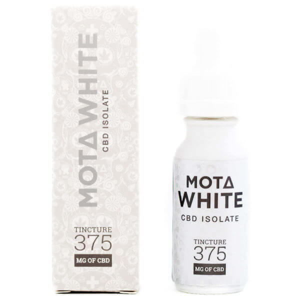 Buy White 375mg CBD Tincture (Mota)